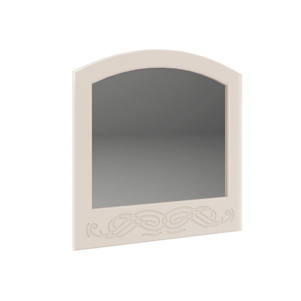 Зеркало Навесное Венесуэла МДФ/Жемчуг Глянец (Ш-800 х В-800 мм)