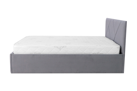 Кровать Лима серо-голубая