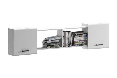 Антресоль Вега NEW белый глянец / белый