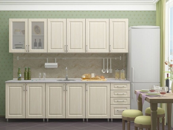 Кухонный Гарнитур Венесуэла  МДФ 2500 мм